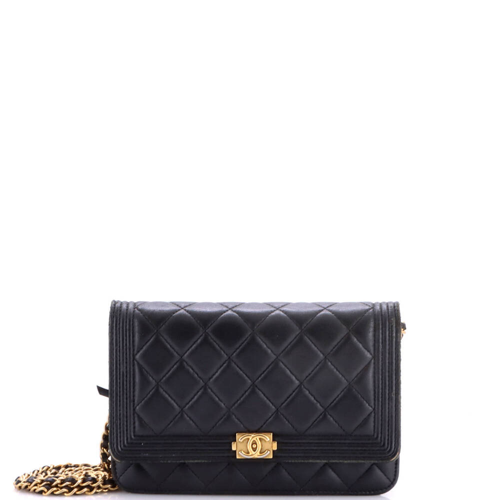 Chanel Boy Wallet on Chain